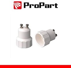 Adattatore per lampada da GU10 a E14 - 2A 250V - 40W max