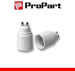 Adattatore per lampada da GU10 a E27 - 2A 250V - 40W max