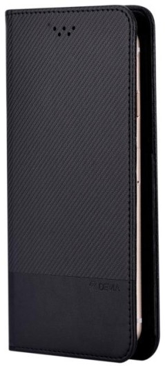 Custodia a Libro Universale per Smartphone 5.5 Pollici Nera