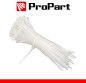 Fascette elettricista nylon 2,5x100mm Bianca 100pz Fascette elettricista nylon 2,5x100mm Bianca 100pz