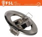 Ghiera orientabile foro 70mm COLORE NIKEL 