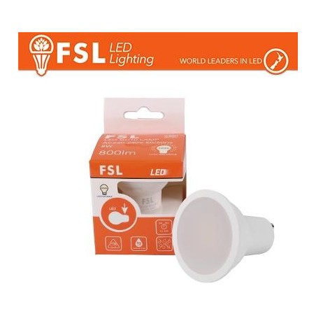 GU10 lampadina LED 8W alta luminosità  - 3000K,  850lm, 100Â°