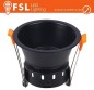 Ghiera fissa TONDA - Alluminio verniciato a polvere, foro 75mm BIANCA Ghiera fissa TONDA - Alluminio verniciato a polvere, foro 75mm BIANCA