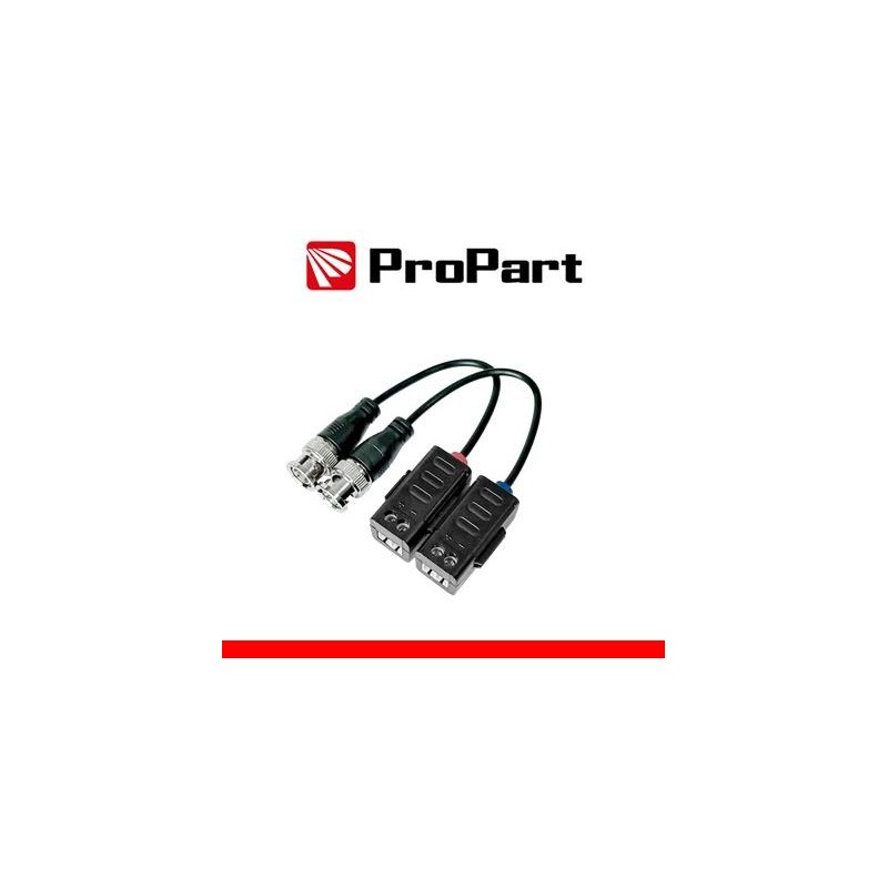 Coppia Balun video HD passivo ad 1 canale, Terminale a vite Coppia Balun video HD passivo ad 1 canale, Terminale a vite