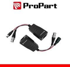 Coppia di Balun video HD cat5e/6 ad 1 canale e alimentazione