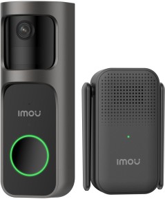 Kit Imou Videocampanello 2S a batteria 2K + cicalino wireless