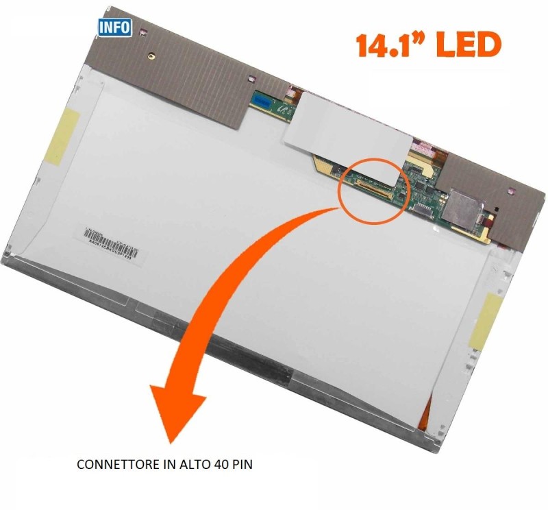 Display LTN141AT15 14.1 inch LED 40 pin Display LTN141AT15 14.1 inch LED 40 pin