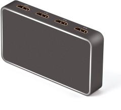 Switch 3x1 HDMI 2.0 18G  4k@60hz, con usb recharge