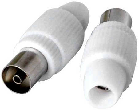 Presa antenna TV 75 Î© 9.5mm new - 2 pezzi