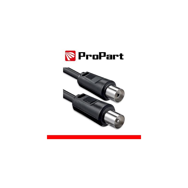 Cavo antenna TV IEC 1M SP-PR NERO Cavo antenna TV IEC 1M SP-PR NERO
