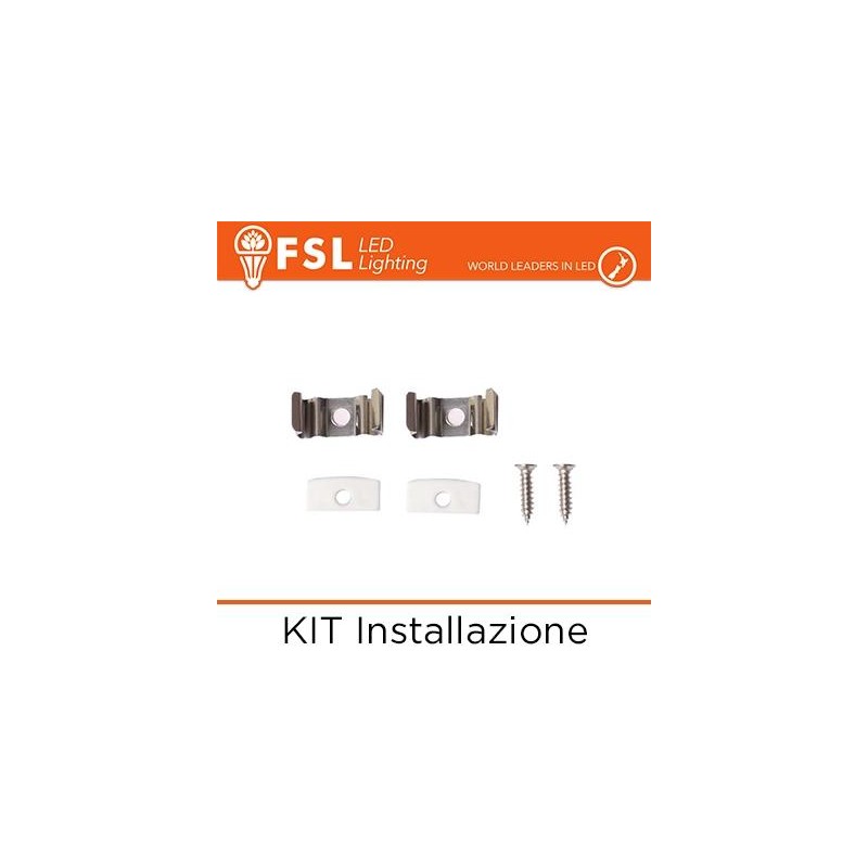 Accessori Installazione per Profilo a U Accessori Installazione per Profilo a U