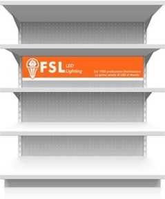Adesivo FSL Dim:100*20cm - Personalizza il tuo scaffale!