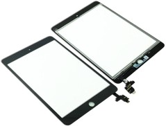 Touch Screen iPad Mini 3 A1599 A1600 con connettore IC Nero
