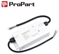 Ricevitore Controller RGB/RGBW IP67 - 4 Canali, 5A/Canale, 12-36V DC