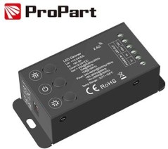 Dimmer RF 1CH*20A 12-24VDC con 3 pulsanti