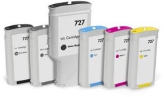 Ciano Compatible  Hp T1500,T2500,T920,T930-130Ml 727