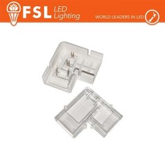 Connettore angolare 90Â° per strisce LED 220V