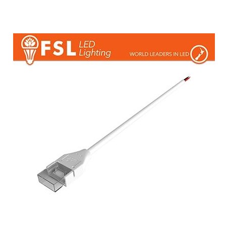 Cavo connettore 20cm, + fili spelati LED 220V