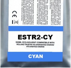 Ciano Pigment Eco-Solvent Ink Bag Compa Roland TrueVIS SG2,VG2,VF2,SG3,VG3500ML