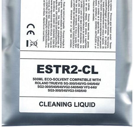 Cleaning Eco-Solvent Ink Bag Compa Roland TrueVIS  SG2,VG2,VF2,SG3,VG3500ML