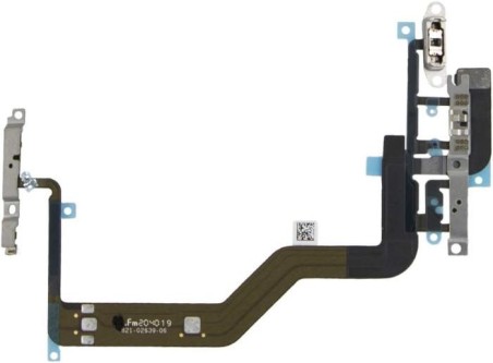 Flat Power e Volume con metallo per iPhone 12/12Pro 