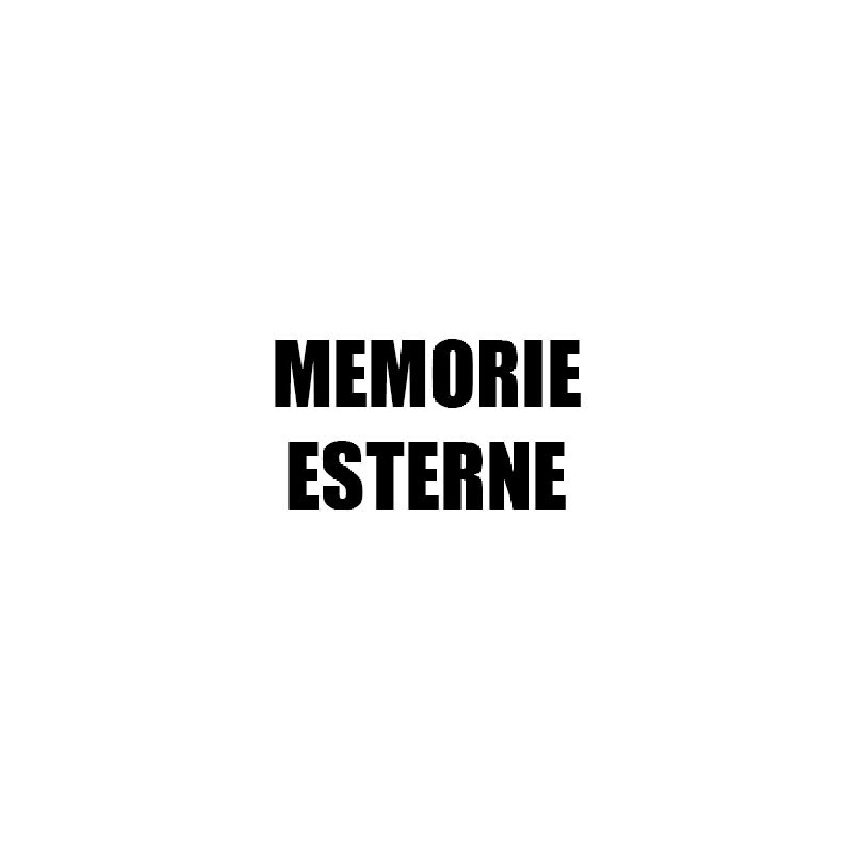 Memorie esterne