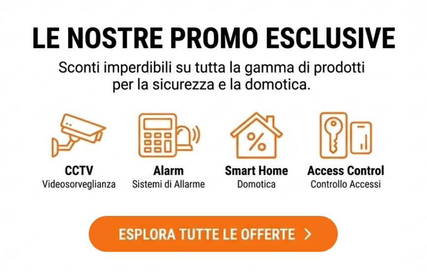 Registrati per ottenere uno sconto di benvenuto e scoprire le promo esclusive per i nostri utenti!